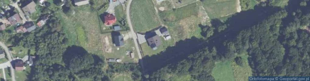 Zdjęcie satelitarne Budzów ul.