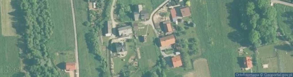 Zdjęcie satelitarne Budzów ul.