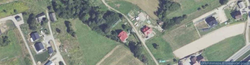 Zdjęcie satelitarne Budzów ul.