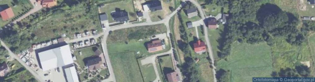 Zdjęcie satelitarne Budzów ul.