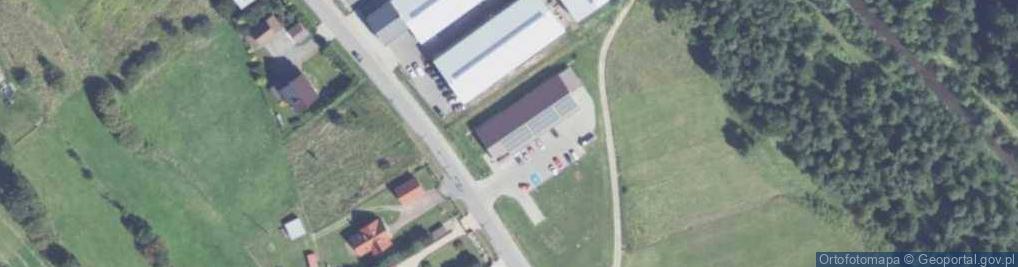 Zdjęcie satelitarne Budzów ul.