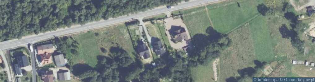 Zdjęcie satelitarne Budzów ul.
