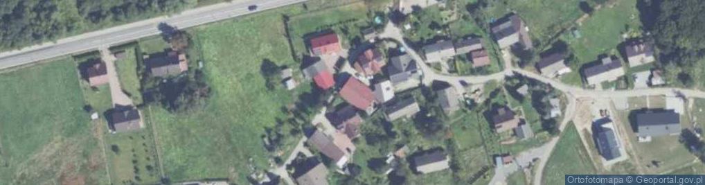 Zdjęcie satelitarne Budzów ul.