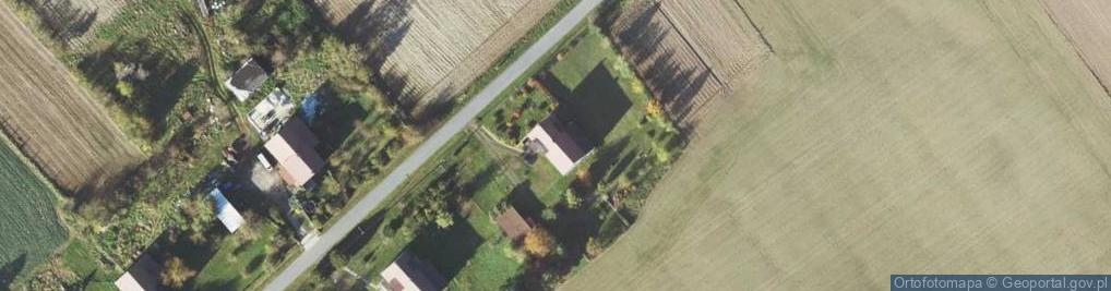 Zdjęcie satelitarne Budzów ul.