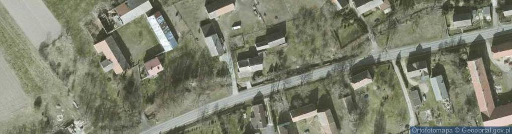 Zdjęcie satelitarne Budzów ul.