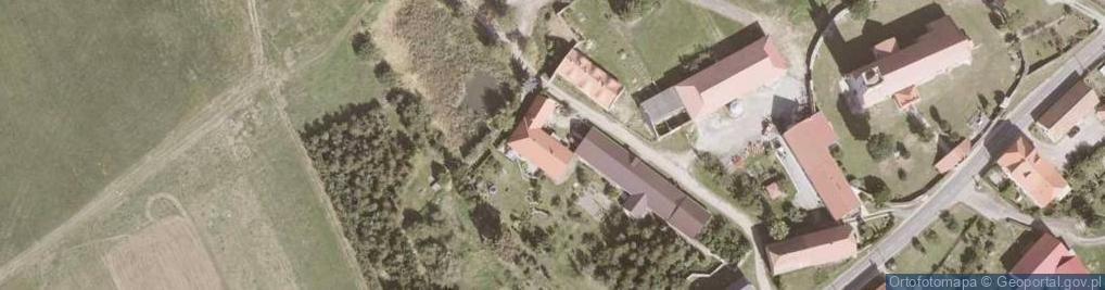 Zdjęcie satelitarne Budzów ul.