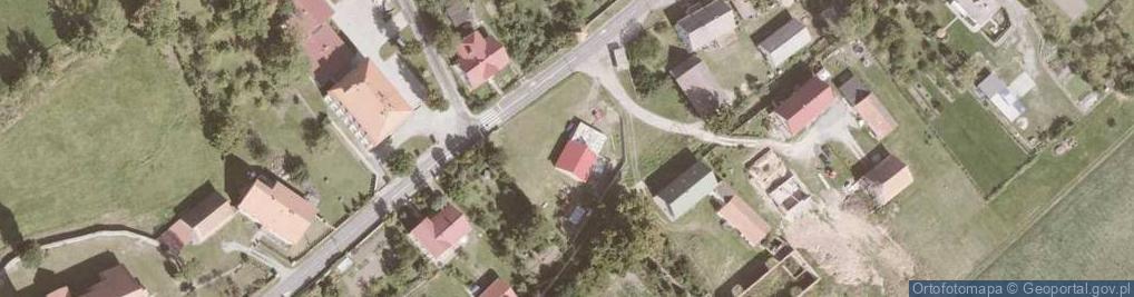 Zdjęcie satelitarne Budzów ul.