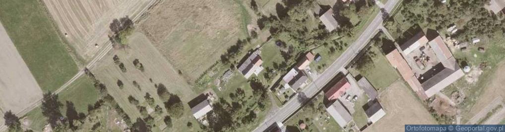 Zdjęcie satelitarne Budzów ul.