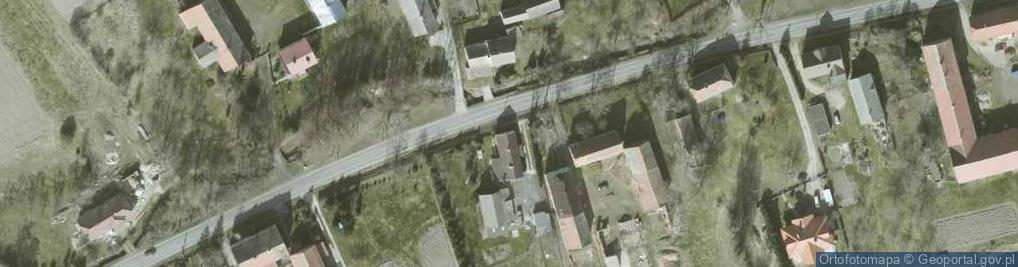 Zdjęcie satelitarne Budzów ul.