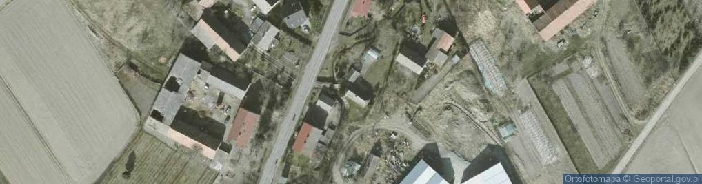 Zdjęcie satelitarne Budzów ul.