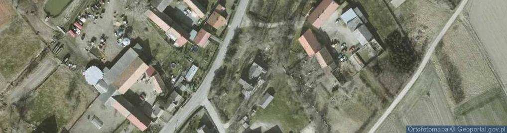 Zdjęcie satelitarne Budzów ul.