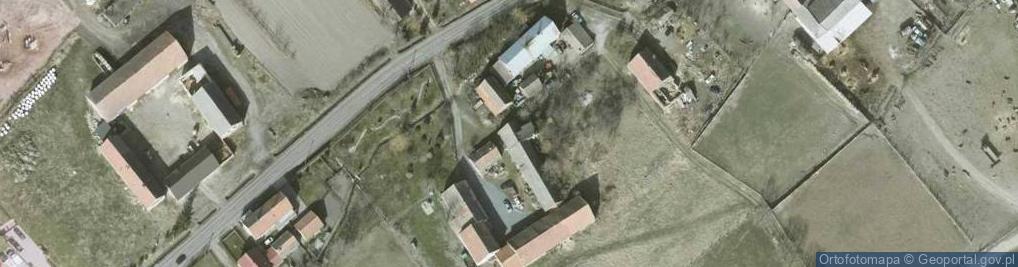 Zdjęcie satelitarne Budzów ul.