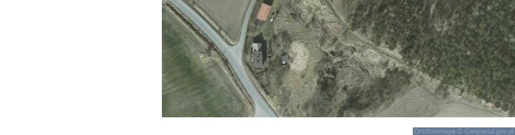 Zdjęcie satelitarne Budzów-Kolonia ul.