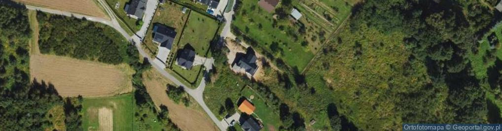 Zdjęcie satelitarne Burów ul.