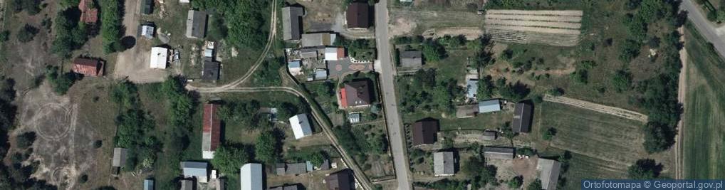 Zdjęcie satelitarne Burzec ul.
