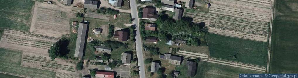 Zdjęcie satelitarne Burzec ul.