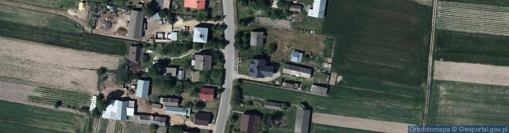 Zdjęcie satelitarne Burzec ul.