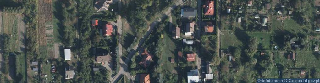 Zdjęcie satelitarne Bursztynowa ul.