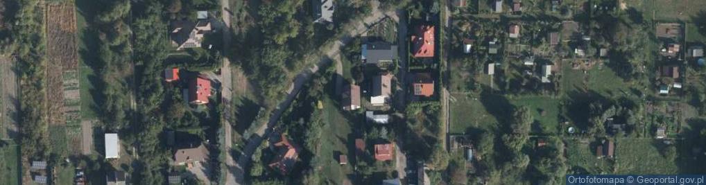Zdjęcie satelitarne Bursztynowa ul.