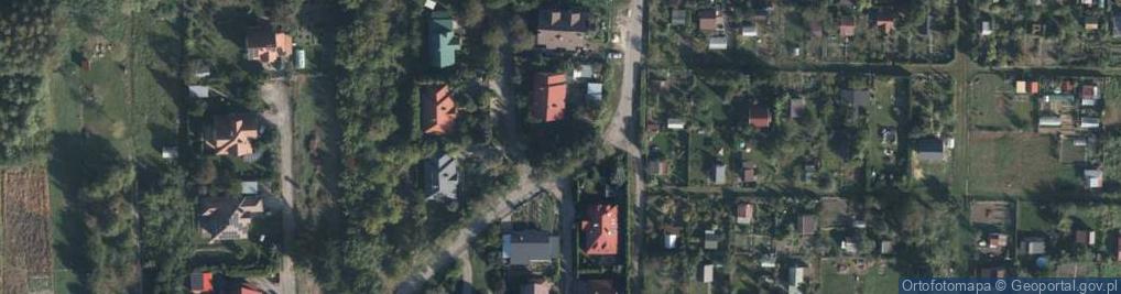 Zdjęcie satelitarne Bursztynowa ul.