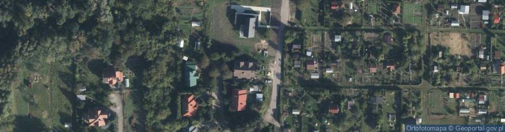 Zdjęcie satelitarne Bursztynowa ul.