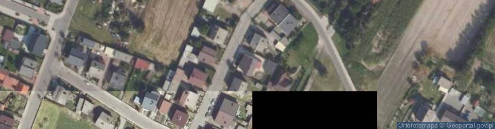 Zdjęcie satelitarne Bursztynowa ul.