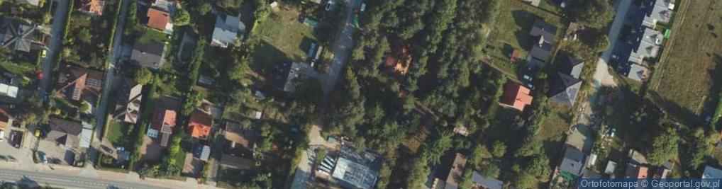 Zdjęcie satelitarne Bursztynowa ul.