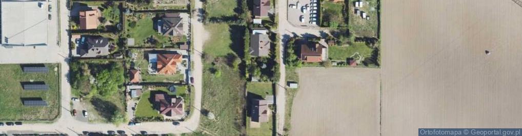 Zdjęcie satelitarne Bursztynowa ul.