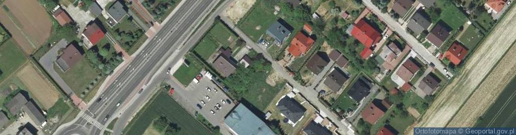 Zdjęcie satelitarne Bursztynowa ul.