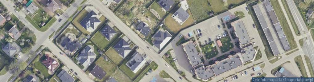 Zdjęcie satelitarne Bursztynowa ul.