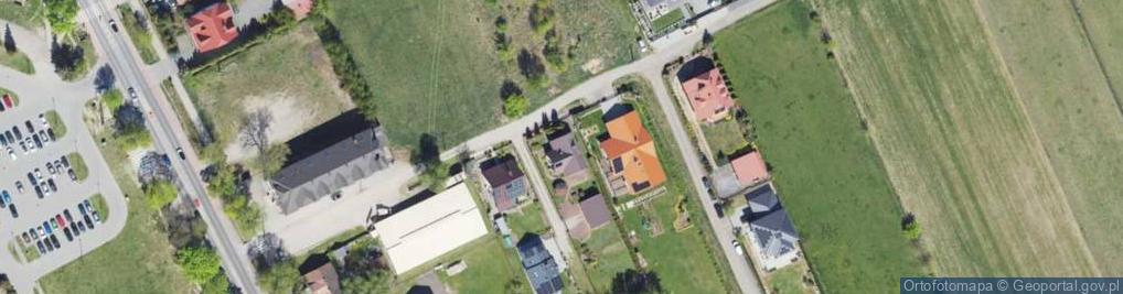 Zdjęcie satelitarne Bursztynowa ul.