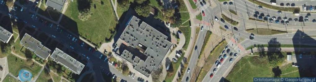 Zdjęcie satelitarne Bulońska ul.