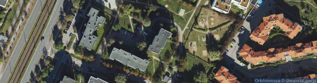 Zdjęcie satelitarne Bulońska ul.