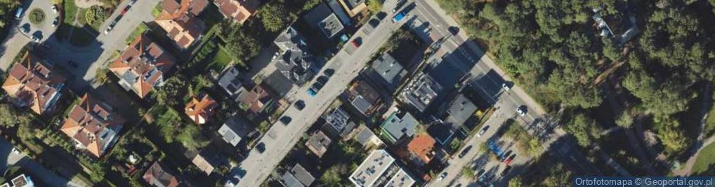 Zdjęcie satelitarne Bursztynowa ul.