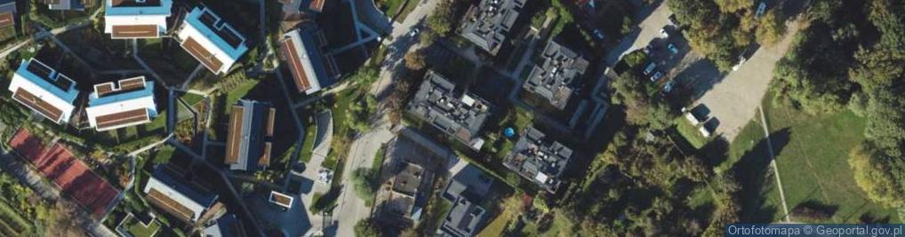 Zdjęcie satelitarne Bursztynowa ul.