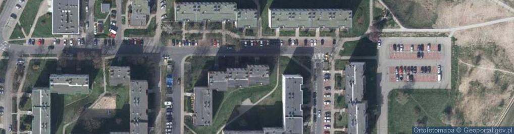 Zdjęcie satelitarne Budziszyńska ul.