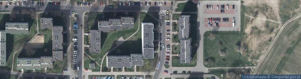 Zdjęcie satelitarne Budziszyńska ul.