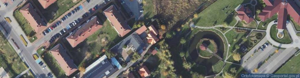Zdjęcie satelitarne Bursztynowa ul.