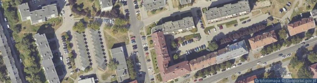 Zdjęcie satelitarne Budowlanych ul.