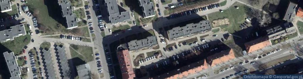 Zdjęcie satelitarne Budowlanych ul.