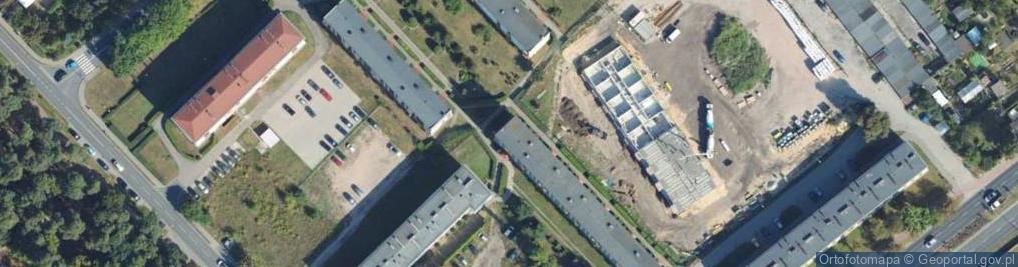 Zdjęcie satelitarne Budowlanych ul.