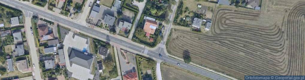 Zdjęcie satelitarne Bursztynowa ul.