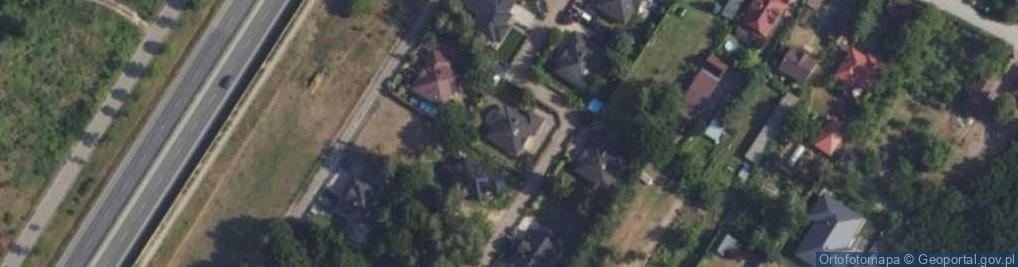Zdjęcie satelitarne Bursztynowa ul.