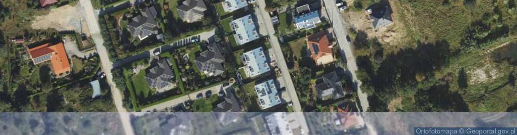 Zdjęcie satelitarne Bursztynowe Wzgórza ul.