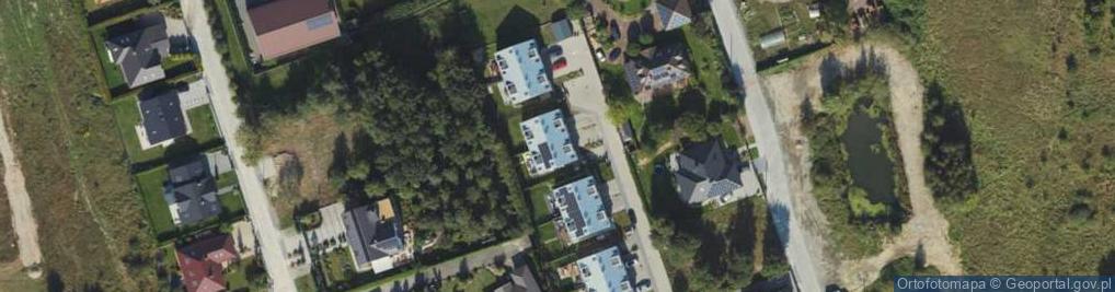 Zdjęcie satelitarne Bursztynowe Wzgórza ul.