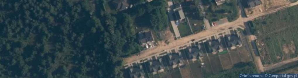 Zdjęcie satelitarne Bursztynowe Wzgórza ul.