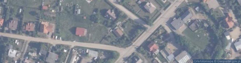 Zdjęcie satelitarne Bursztynowa ul.