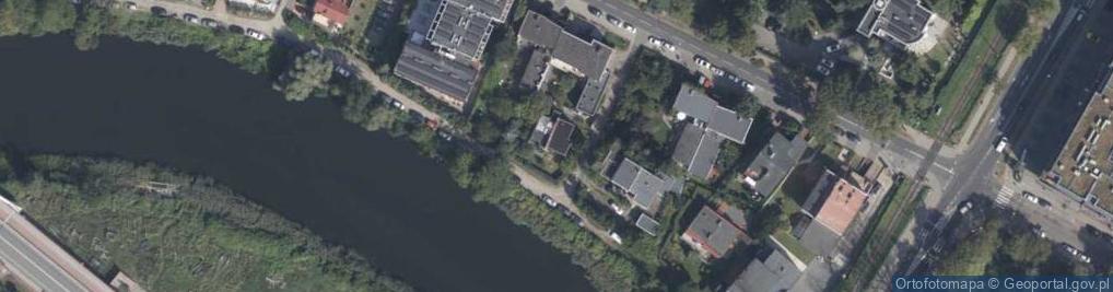 Zdjęcie satelitarne Bulwar Zacisze ul.