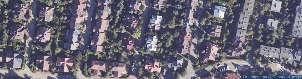 Zdjęcie satelitarne Bursztynowa ul.