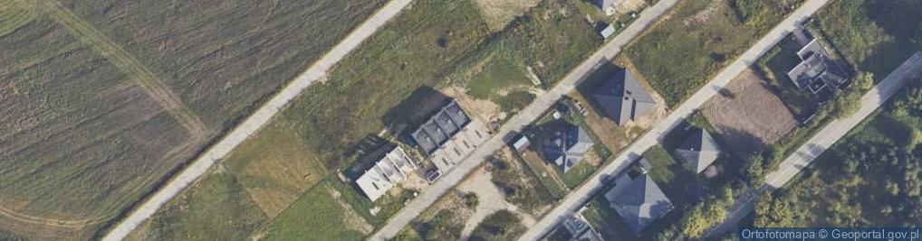 Zdjęcie satelitarne Bursztynowa ul.